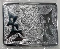 Buckle met Schotse distel