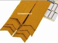 Basic Plain Colour Wool Gold Flashes