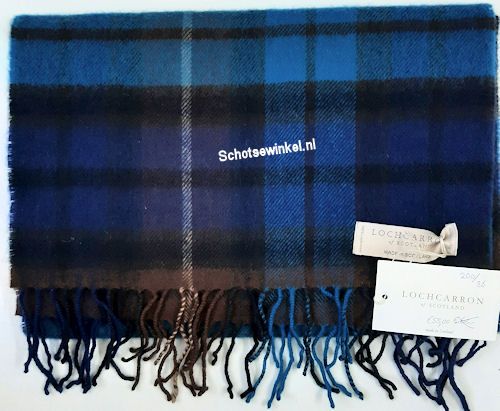 Shawl - Buchanan Blue Tartan