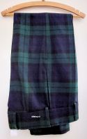 Tartan Trouser, BlackWatch, 32, Poly_Visc